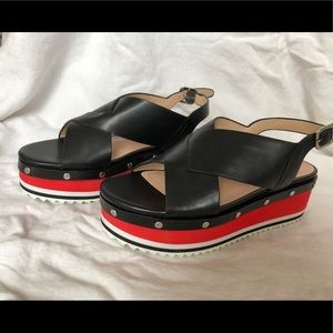 NWT Zara Platform Sandals